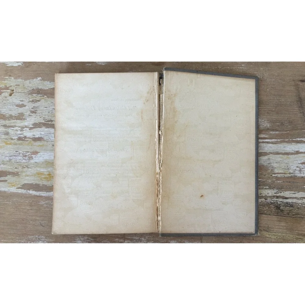 Vintage Crisco HC cookbook A Calendar of Dinners Marion Harris Neil 1921